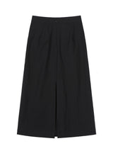 タックディテールロングスカート (Black)