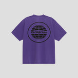 ビッグサークルロゴTシャツ_パープル