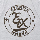 EXAMPLE サークルEXロゴ半袖Tシャツ