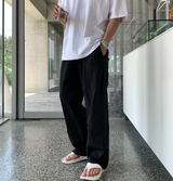 First Cool Air Nylon Banding Wide Pants