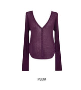 Of Summer Linen V-neck Cardigan