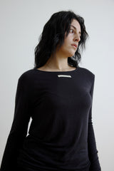 OHA BASIC TEE (BLACK)