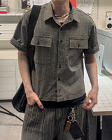 Morin Double Crop Check Shirt
