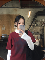 ファロスリムウールネックポーラTシャツ（4c）