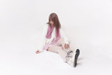 ミニリボンマフラー (pink)