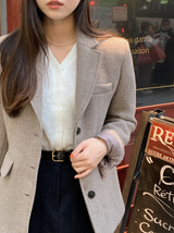 Daily V-neck Crop Knit Cardigan (9color)