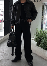 Look Aposs Boston Leather Big Bag Travel Bag