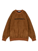 ASCLO R Suede Sweat Shirt (3color)