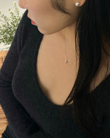 Sleek necklace (silver)