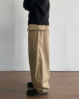 Haul Layered Cotton Pants
