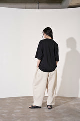 ビンテージ P. ダイイングカットアウト 1/2 ボックスT (Black)