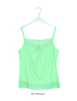 Rites Two-Way Button Lace Strap Sleeveless