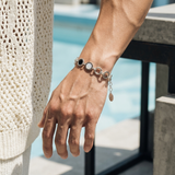 Cool Silver Circle Link Bracelet