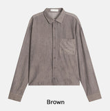 Peak Crop Striped Shirt