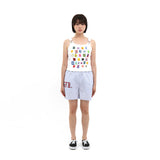 1/2 ステッカーパックサスペンダーノースリーブ (WHITE)