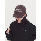 L'ENFANCE BALL CAP (BROWN)
