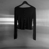 Leon See-through Snap Cardigan