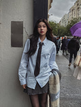 [U-BASIC] Epi Loose Fit Cotton Shirt