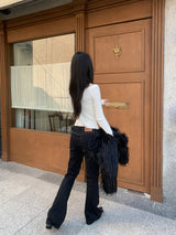 Dustline Stud Western Bootcut Long Pants