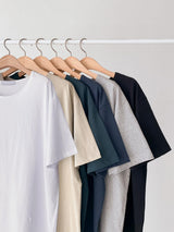 ASCLO 20セミUネック半袖Tシャツ (6color)