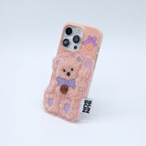 SUN CASE PATCH HI BEAR PEACH