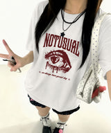 レッドアイオーバーフィットTシャツ - 4COLOR