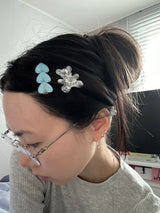 テディベアヘアピン (8color)