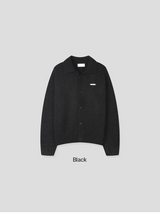[Unisex] Wool hair warmer knit cardigan(4color)