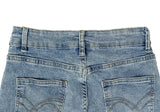 Yeooh Cat Washing Denim Low Bootcut Pants