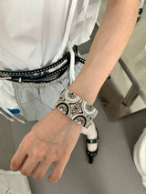 Thailand mood metal beads bangle 