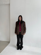 Rammo Suede Wool Single Jacket