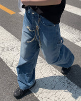 トイカーペンターデニムパンツ