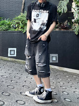 アナザールーズフィットハーフTシャツ
