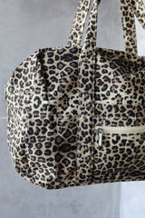 leopard leopard print big shoulder bag