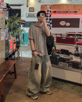 Clear Balloon Denim Pants
