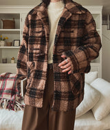 Oted Check Double Coat