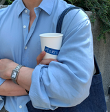 Hyper Essential Overfit Linen Shirt
