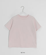 26SS★ [BAONHAUS] キンネイクーリングセミクロップ半袖Tシャツ