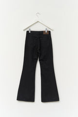 (W) ショップベーシックブーツカットパンツ (2color)