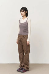 (W) Cheap V Top