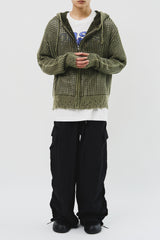 Hit Dyeing Hooded Zip Up (2color)