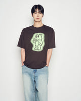 25FW AC ベアネオン半袖Tシャツ ダークブラウン