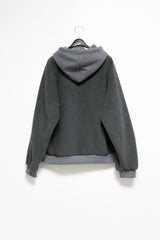 waffle pocket dumble hood jumper(2colors)