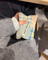 パッチワーク フラットポーチ