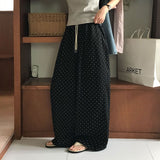 [MADE] Dot, Pintack Wide Pants