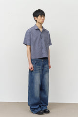 Ade Cropped Check Shirt