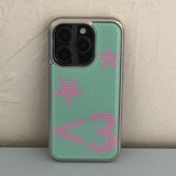 [Epoxy] Lov3(mint) シルバーバンパーケース
