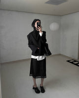 Line tailored jacket