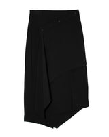 OVERLAY FOLD SKIRT