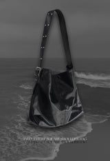 two-eyelet square shoulder bag